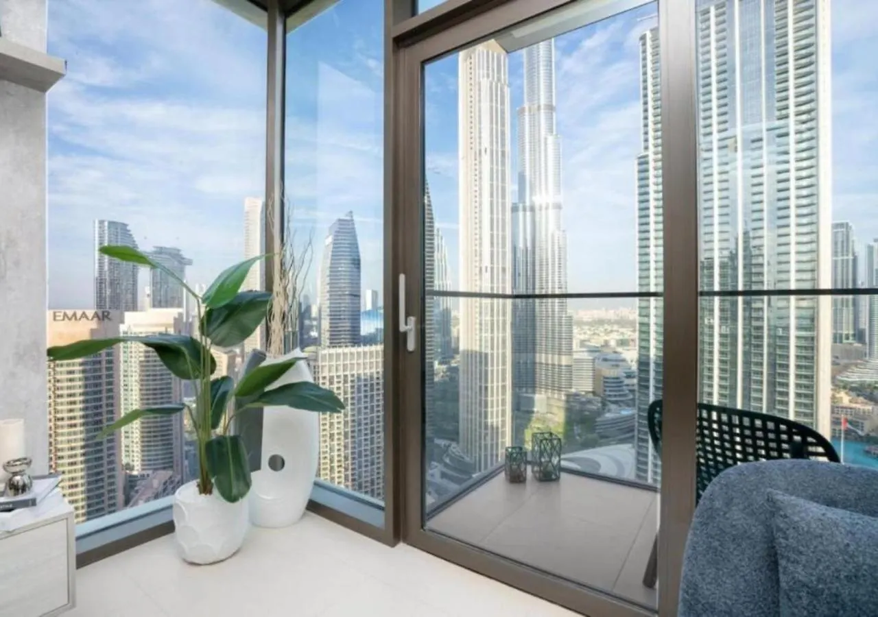 High-Floor 2 Bedroom Premium Apt And Burj Khalifa Views By Vibel Dubai